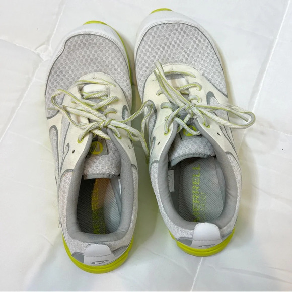 Merrell Bare Access Gray Green Athletic Running Tennis Shoes - Picture 7 of 9